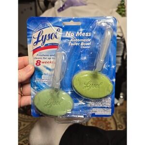 Lysol No Mess Automatic Toilet Bowl Cleaner Ocean Fresh Scent NIPS 2011 HTF Rare